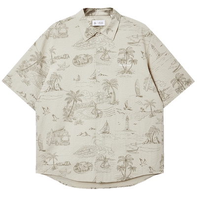 【李佳琦直播间】杰克琼斯泡泡纱短衬/撞色海鸥领POLO/刺绣短裤