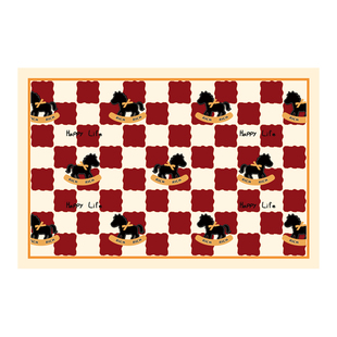 入户地垫2026新款马年门垫玄关地毯进门新年脚踏垫子轻奢红色丝圈