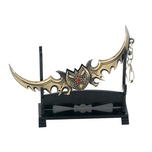 魔兽游戏周边实物道具兵器模型18CM灰烬使者蛋刀大号霜之哀伤玩具