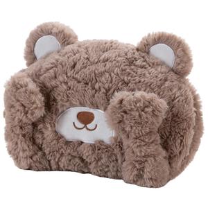 加厚毛绒可爱防爆充电热水袋