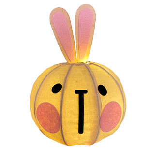 中秋节纸灯笼手工diy材料儿童手提兔子古风小朋友花灯幼儿园创意