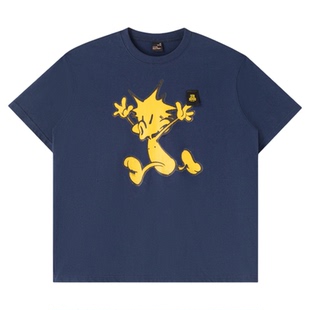 RickyisClown奔跑菠萝头凉感短袖T恤男新款夏季情侣装速干半袖女