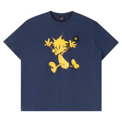 RIC奔跑菠萝头凉感短袖T恤男夏季