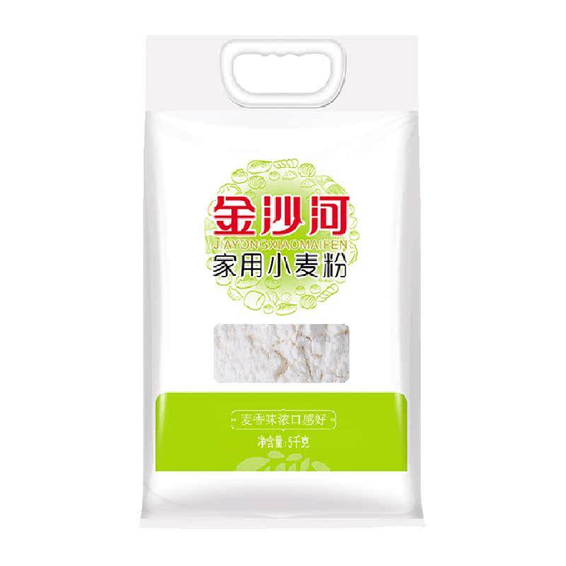 金沙河中筋面粉劲道麦香5kg