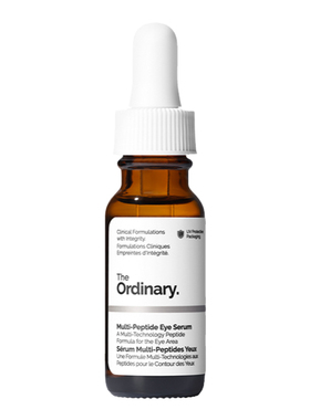 The Ordinary多重胜肽眼部精华淡化改善黑眼圈细纹眼袋紧致15ml