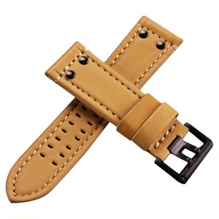 适用luminox鲁美诺斯/雷美诺时1920 1925 1940手表带26mm真皮牛皮