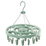 多夹子衣架家用晾袜子神器学生儿童夹挂衣服架子衣挂宿舍用晒袜架