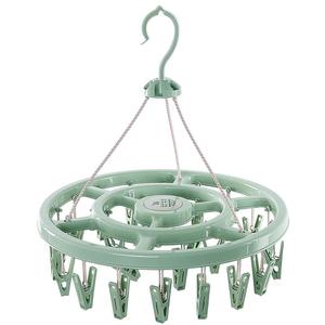 多夹子衣架家用晾袜子神器学生儿童夹挂衣服架子衣挂宿舍用晒袜架