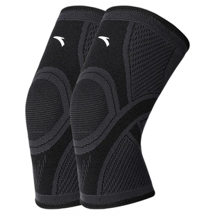 安踏运动护膝男女跑步护具徒步登山篮球羽毛球膝盖损伤专业薄款