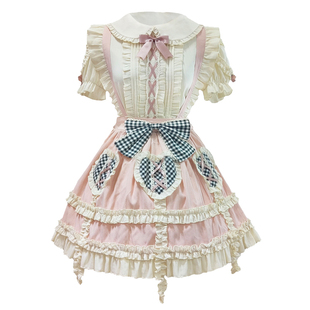 桃桃乐丝lolita裙原创正版日常可爱半身裙短裙洛丽塔sk背带裙lo裙