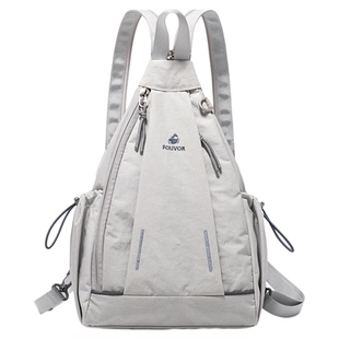 Fouvor火狐多功能胸包新款女轻便休闲旅行斜挎包通勤户外小背包