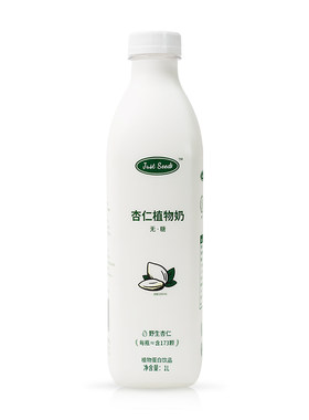 JustSeed杏仁植物奶1000ml*2瓶