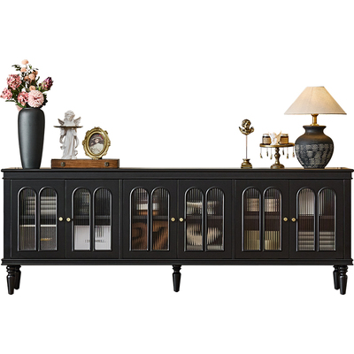 萨洛美法式复古实木电视柜