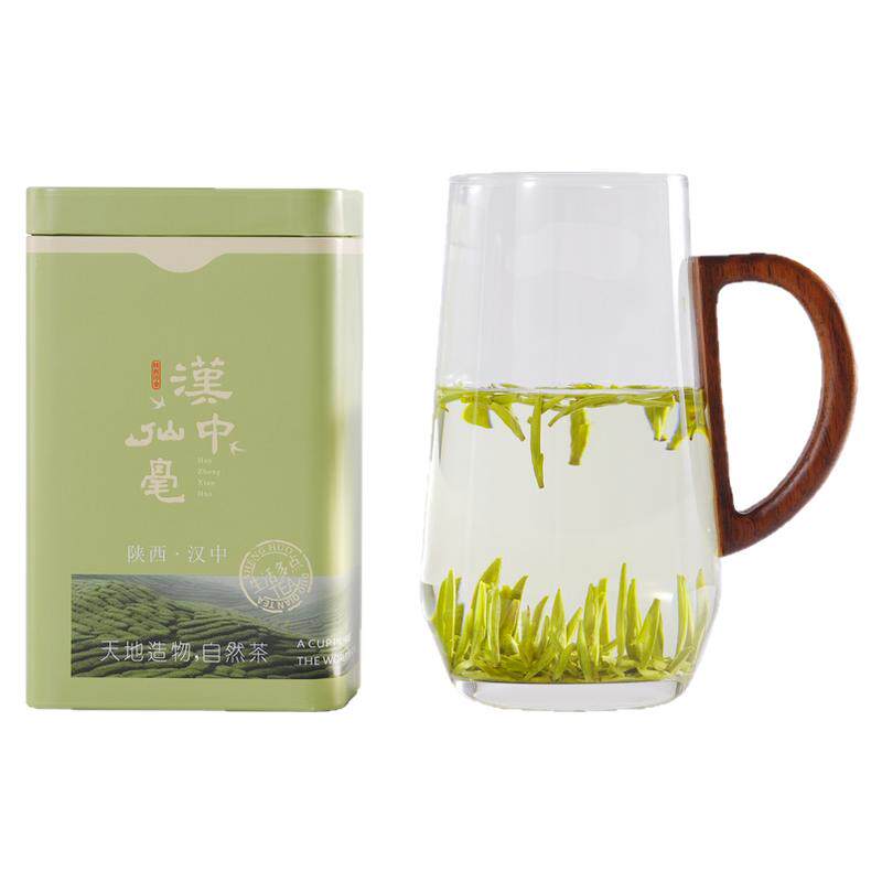 2026新茶自青峦特级汉中仙毫陕南绿茶雀舌春茶送礼领导长辈罐装