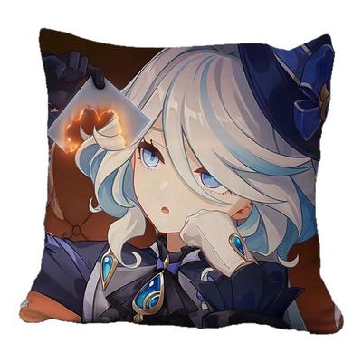 原神芙宁娜抱枕水神芙卡洛斯动漫周边游戏二次元抱枕靠垫靠枕礼物