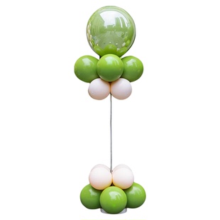 新年春节开业气球立柱路引支架商场门店汽车4s店活动装饰氛围布置