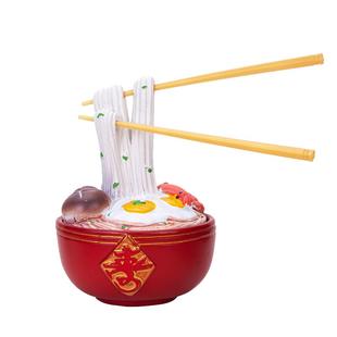 祝寿烘焙蛋糕装饰摆件长寿面钱袋锦鲤金竹子寿宴生日插件插牌装扮