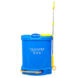 新型农用电动喷雾器背负式充电自动打药机农药高压锂电池消毒喷壶