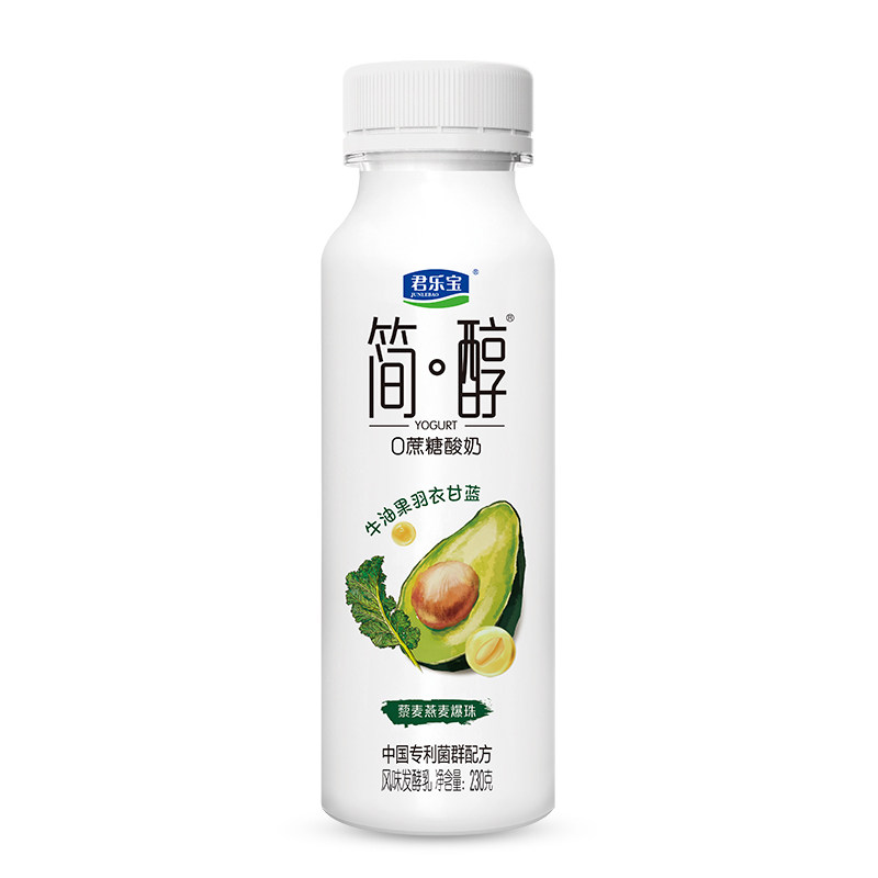 君乐宝0添加蔗糖低温酸奶
