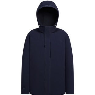波司登2023年羽绒服男商务休闲鹅绒可脱卸内胆短款B30144151