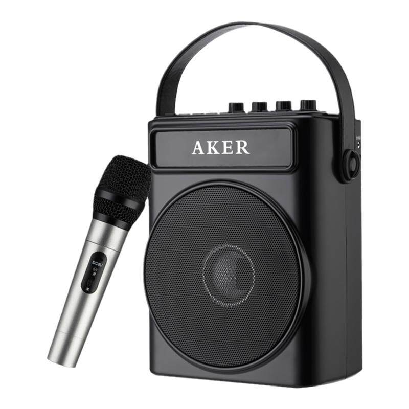 AKER/爱课AK90W无线扩音器蓝牙便携式户外晨练广场跳舞唱歌唱戏用