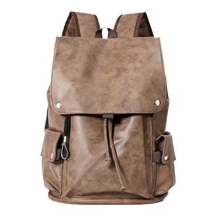 潮牌双肩包男士防水休闲旅行包电脑包背包高中初中大学生书包男包