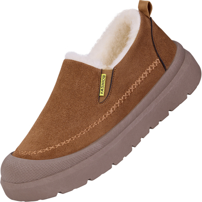 棉鞋男2025新款冬季加绒加厚保暖