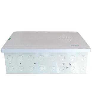 起光通讯家用弱电箱ABS塑面大号大码暗装布线箱电源智能风扇模块