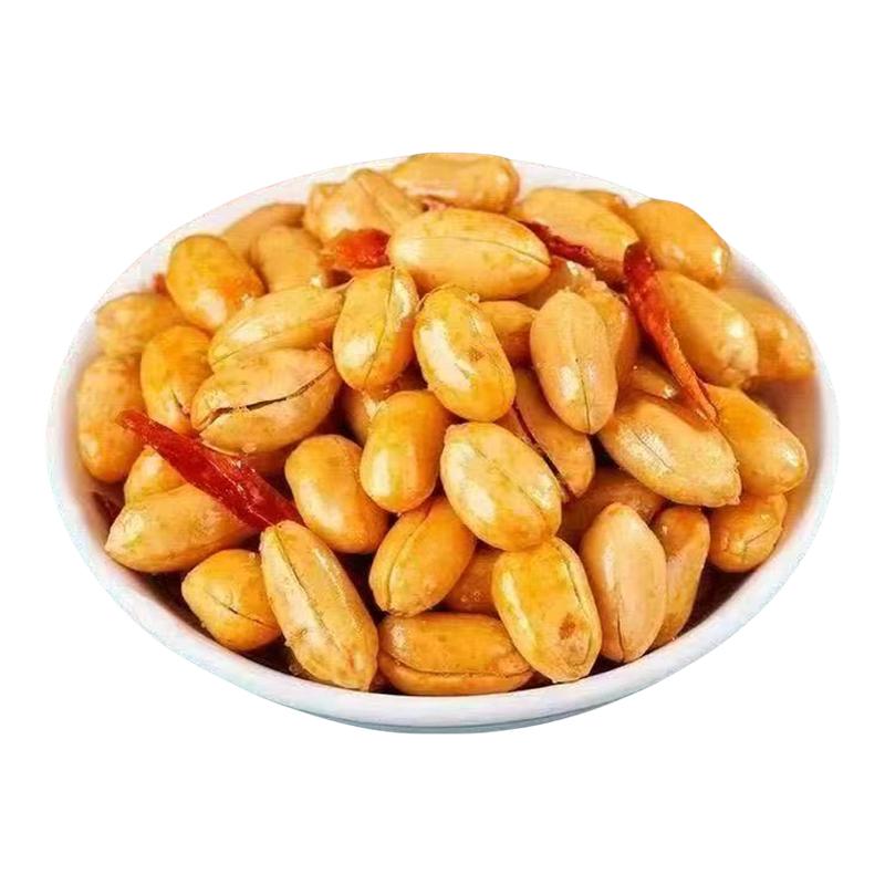 酒友鬼花生米麻辣椒盐味开袋即食油炸花生米下酒菜休闲解馋零食品