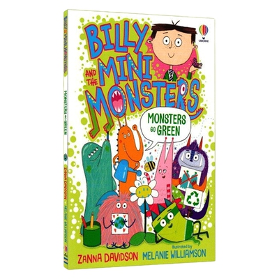 英文原版 Billy and the Mini Monsters Go Green 比利和迷你怪兽#11 英文版 进口英语原版书籍