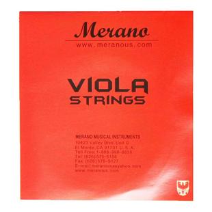 高档中提琴弦琴弦弦线儿童成人弦套弦演奏级进口梅拉诺铝镁合金弦