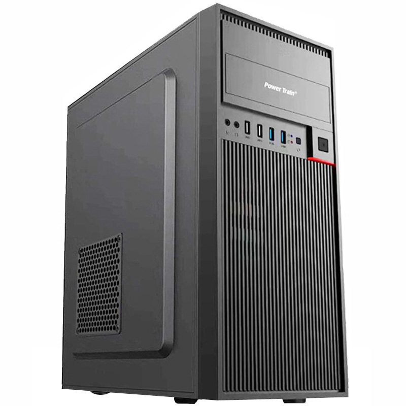 净重5斤 动力火车商耀机箱 台式电脑组装机空外壳 前置两个USB3.0
