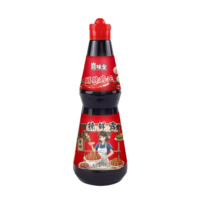 辣鲜露调味料汁448g炒菜凉面菜凉拌汁鲜酸辣鲜露调料商用麻辣鲜露