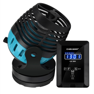 创宁鱼缸造浪泵超静音净化迷你超强海水造流泵潜水冲浪泵双头打浪