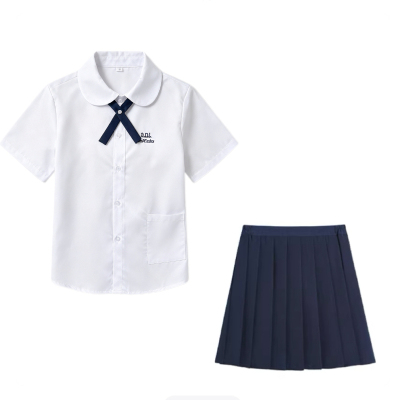 泰国泰式校服jk制服衬衫男女高初中日系学院风毕业照运动会班服套
