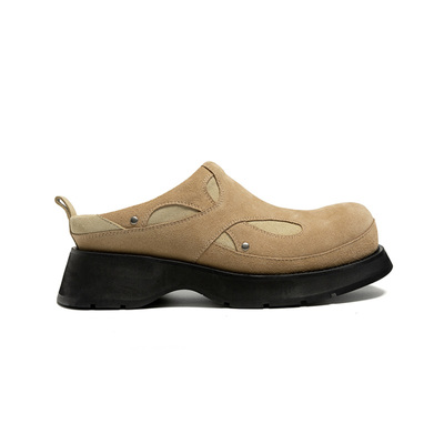 ARCcc Mobius A03 穆勒鞋一脚蹬德比拖鞋增高厚底包头半拖鞋秋冬