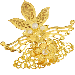 汉服男女儿童发冠古装男士束发头冠男冠演出配饰皇冠 COS男童发饰