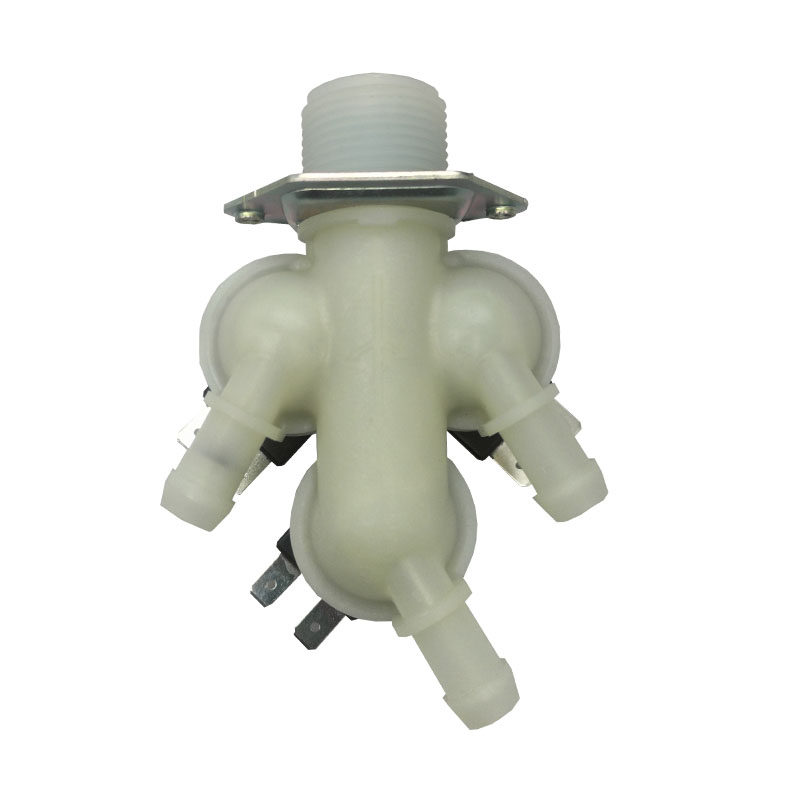 适用美的小天鹅滚筒洗衣机两/三头进水阀FPE005G/FPS270B一进二三