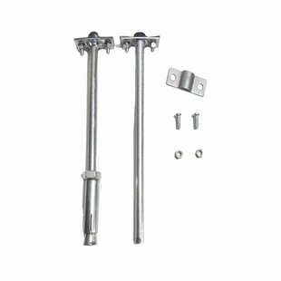 膨胀避雷卡光杆防雷卡子 避雷带支架夹 避雷网支持卡避雷针支撑架