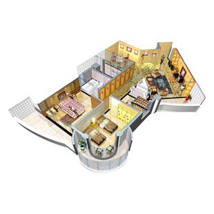 su室内设计代建模型渲染效果图门头店铺面工装展示设计定制作接单