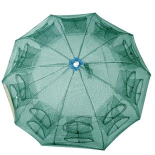 捕鱼笼只进不出伞抓小龙虾网折叠神扑鱼地泥鳅黄鳝大全器捞鱼网笼