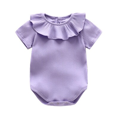 婴儿衣服夏装女宝宝纯棉A类哈衣爬服新生儿衣服薄款超萌婴儿包屁