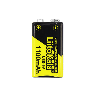 9V锂电池直充Type-C1100mAh
