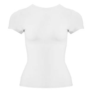 WellD 柔雾T 超弹超柔修身小蛮腰曲线磨毛感冰肤短袖T高级