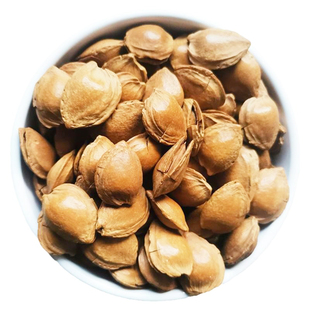 河北特产孕妇干果炒货手剥开口杏仁坚果零食散装原味新货杏核500g