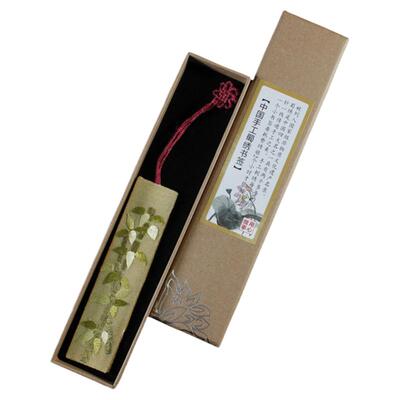 成都蜀绣手工刺绣书签文创纪念品