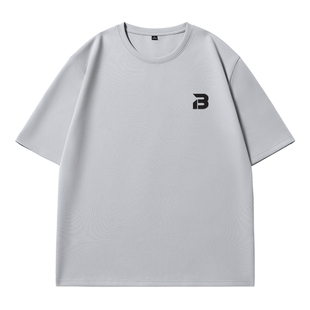 班尼路速干T恤男士夏季宽松冰丝短袖男生户外透气跑步健身上衣LF