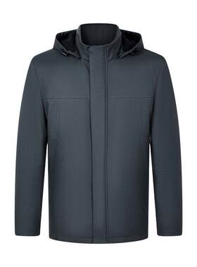 MENHARDUM/蔓哈顿冬季新品高端尼克服兔毛皮内里白鹅绒羽绒外套男