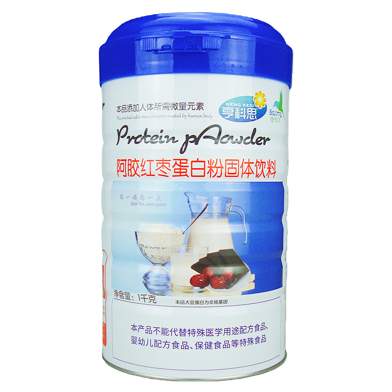 拍1发2桶亨科思阿胶红枣蛋白质粉