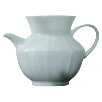 湖田窑影青仿宋中式复古公道杯